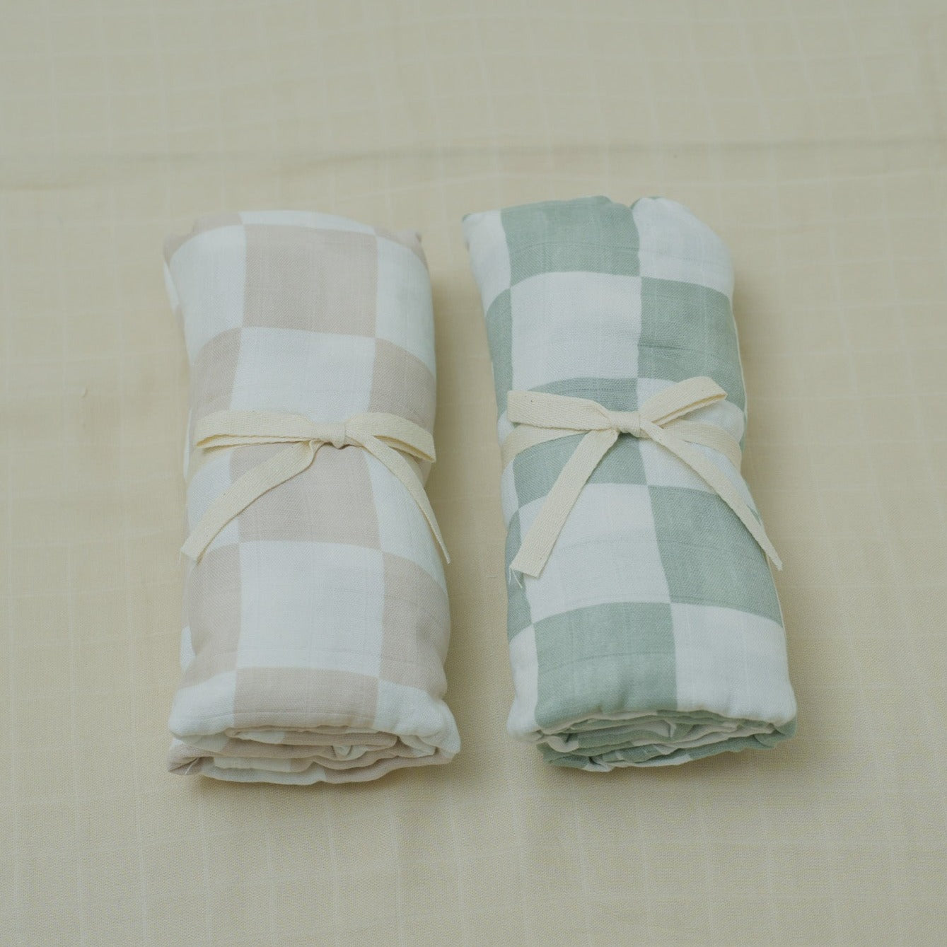 Checkered Cloud Muslin Bundle